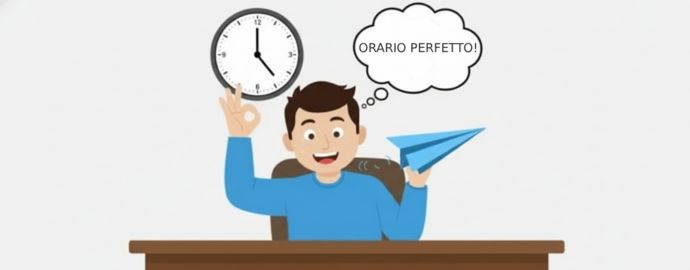 Pubblicare in orario perfetto
