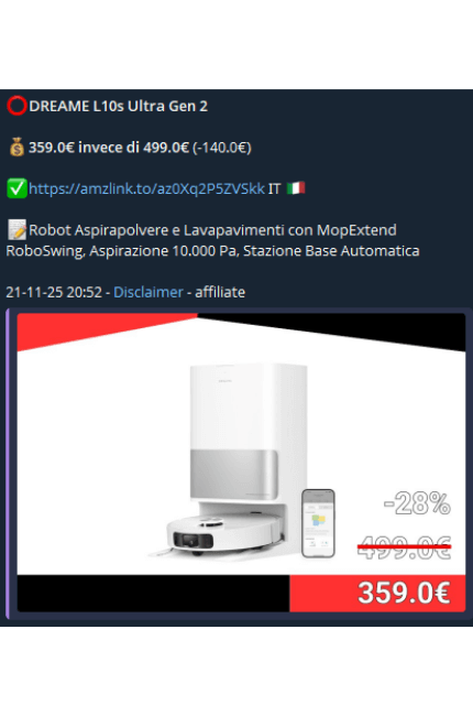 Esempio post deeplink PostTap